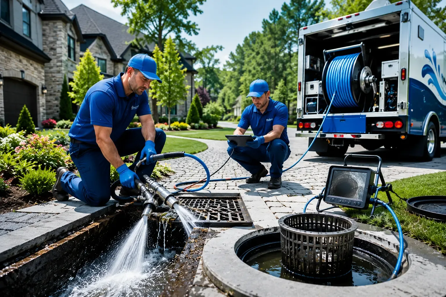 Local outdoor drain cleaning professionals in Mutual, OK